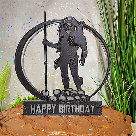 Predator Big Cake Toppers .